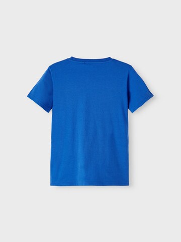 NAME IT T-Shirt 'Jalis Marvel' in Blau