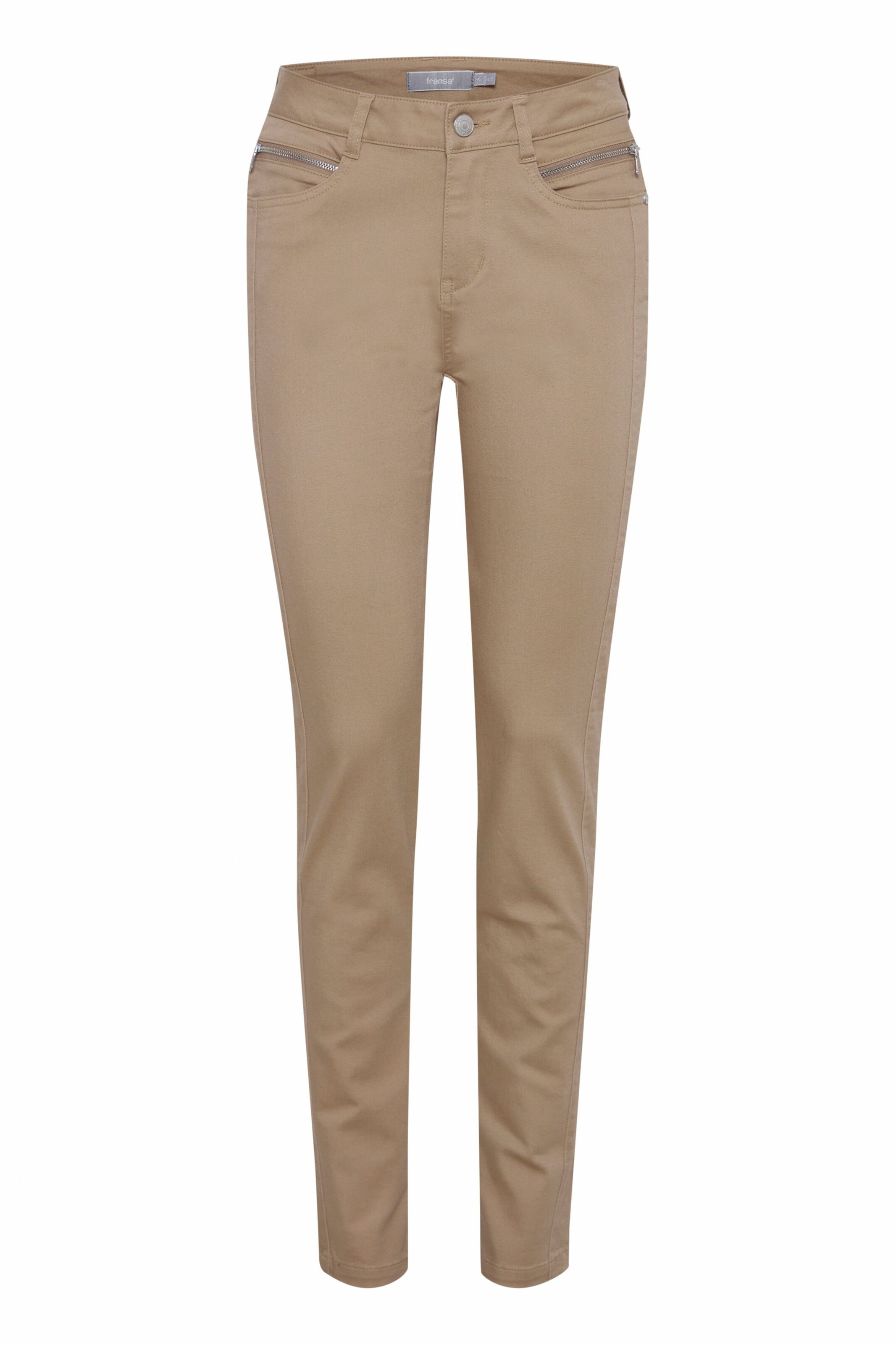 Fransa Slimfit Jeans 'Lomax' i beige: forside