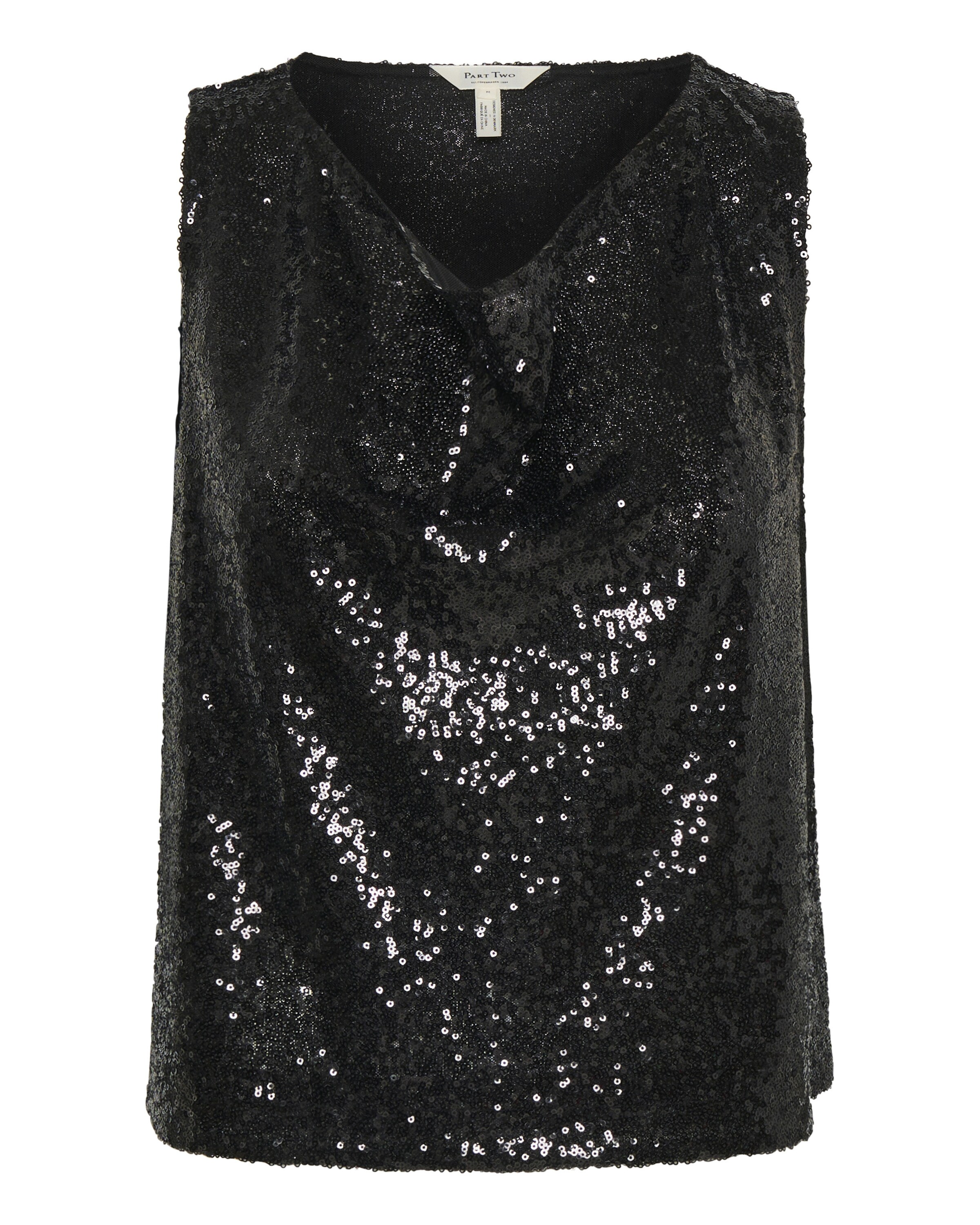 Part Two Bluse 'Malikka' in Schwarz: Vorderseite