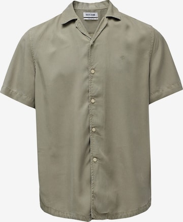 Salsa Jeans Hemd in Grün: Vorderseite