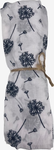 Kumixi Tunnelsjaal 'Löwenzahn' in Wit: voorkant