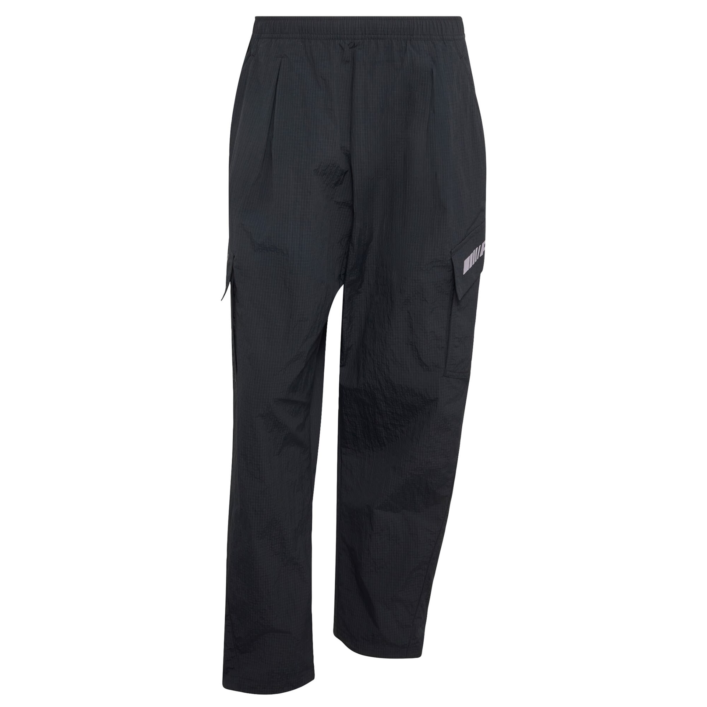 ADIDAS PERFORMANCE Loosefit Sportbroek 'AMG' in Zwart: voorkant