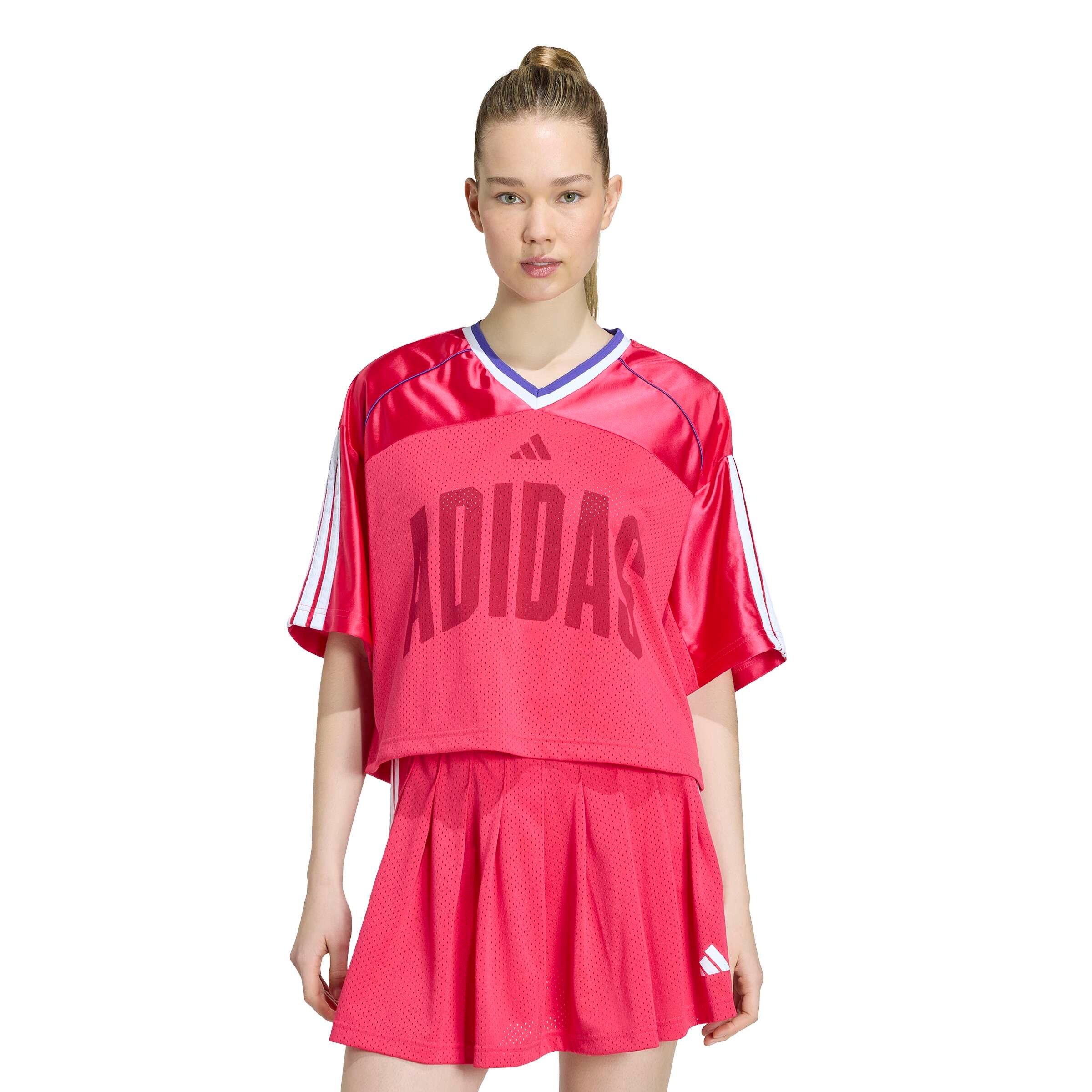 ADIDAS SPORTSWEAR Funktionsbluse 'Stadium' i pink: forside