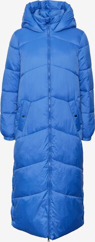 VERO MODA Wintermantel 'UPPSALA' in Blauw: voorkant