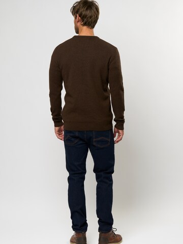 MCS Pullover ' Adrian ' i brun