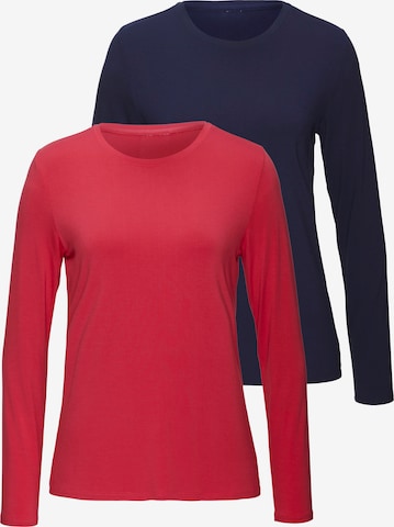T-shirt LASCANA en bleu : devant