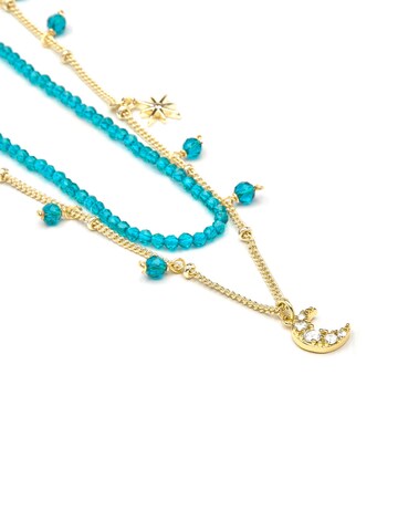 Luxenter Kette 'Ayora' in Mischfarben