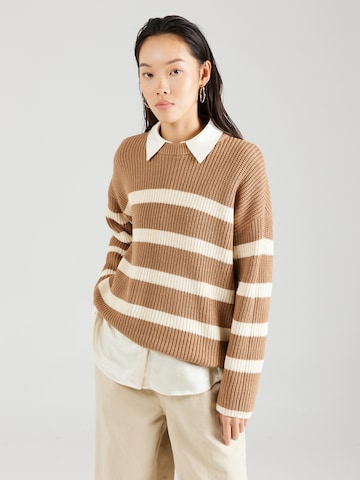 SELECTED FEMME Sweater 'BLOOMIE' in Brown: front