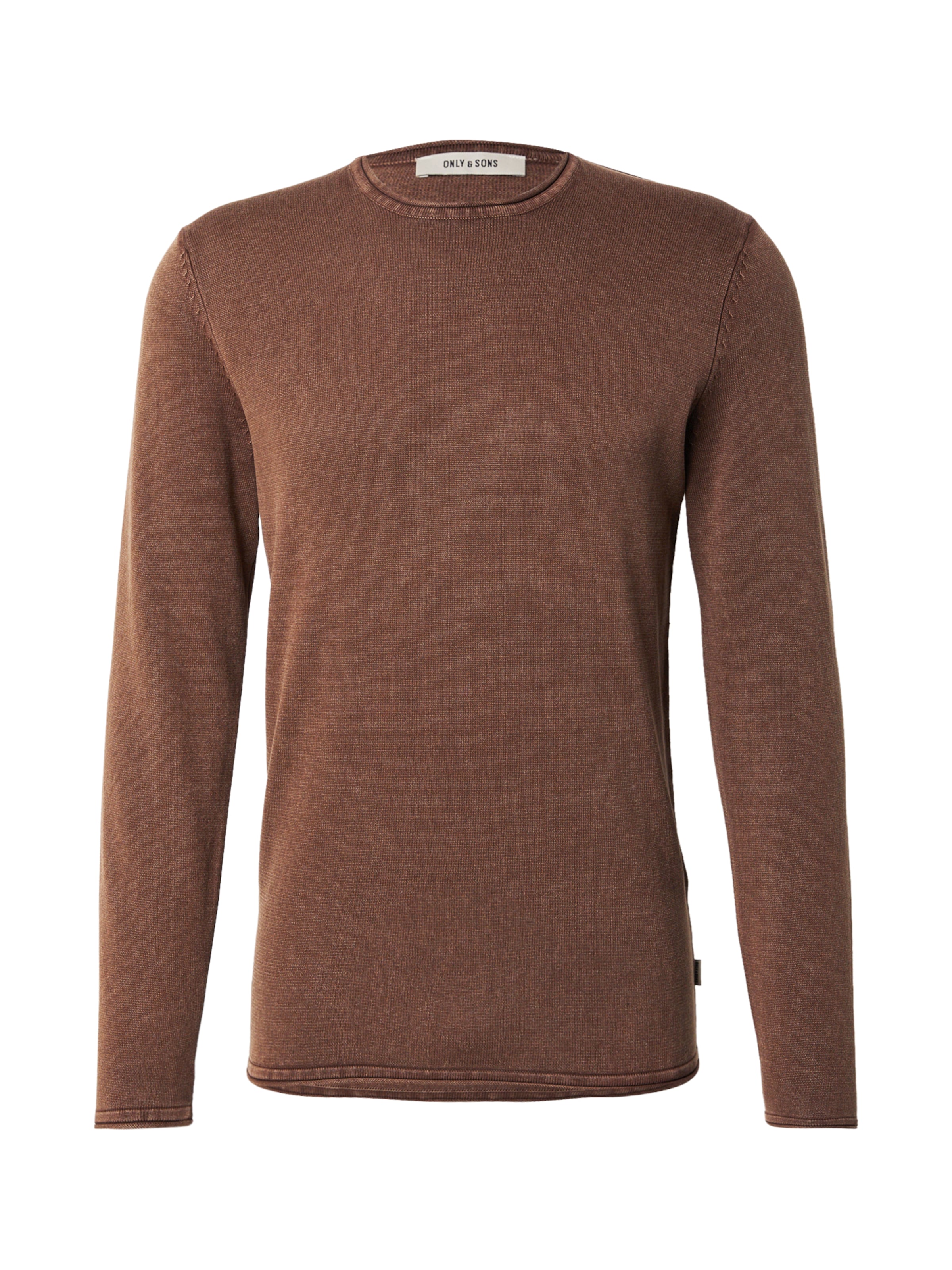 Only & Sons Kampsun 'ONSGarson', värv pruun: eest vaates