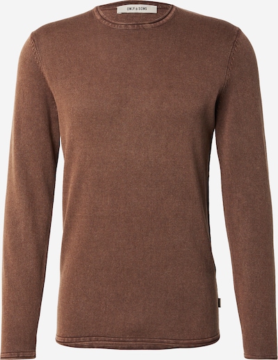 Only & Sons Pulover 'ONSGarson' u tamno smeđa, Pregled proizvoda