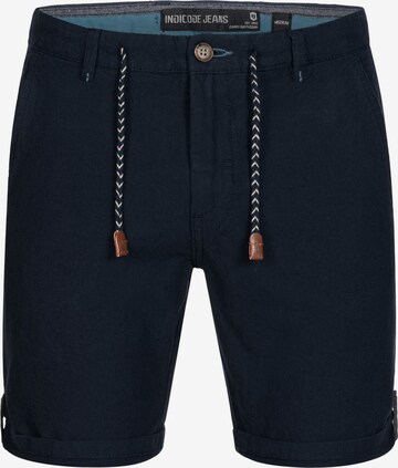 INDICODE JEANS Chino 'Beauvals' in Blauw: voorkant