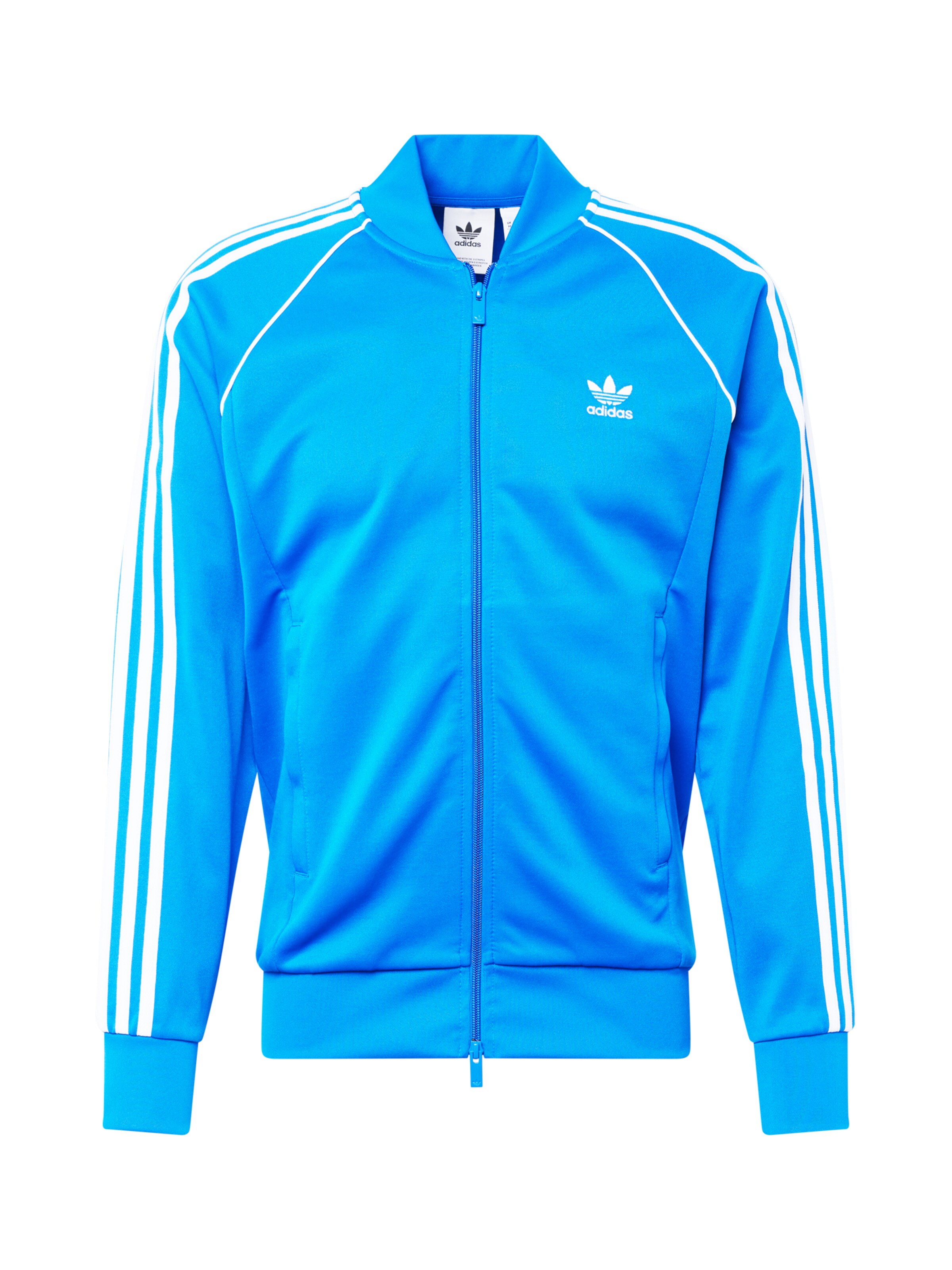 ADIDAS ORIGINALS Sweatvest 'Adicolor Classics' in Blauw: voorkant