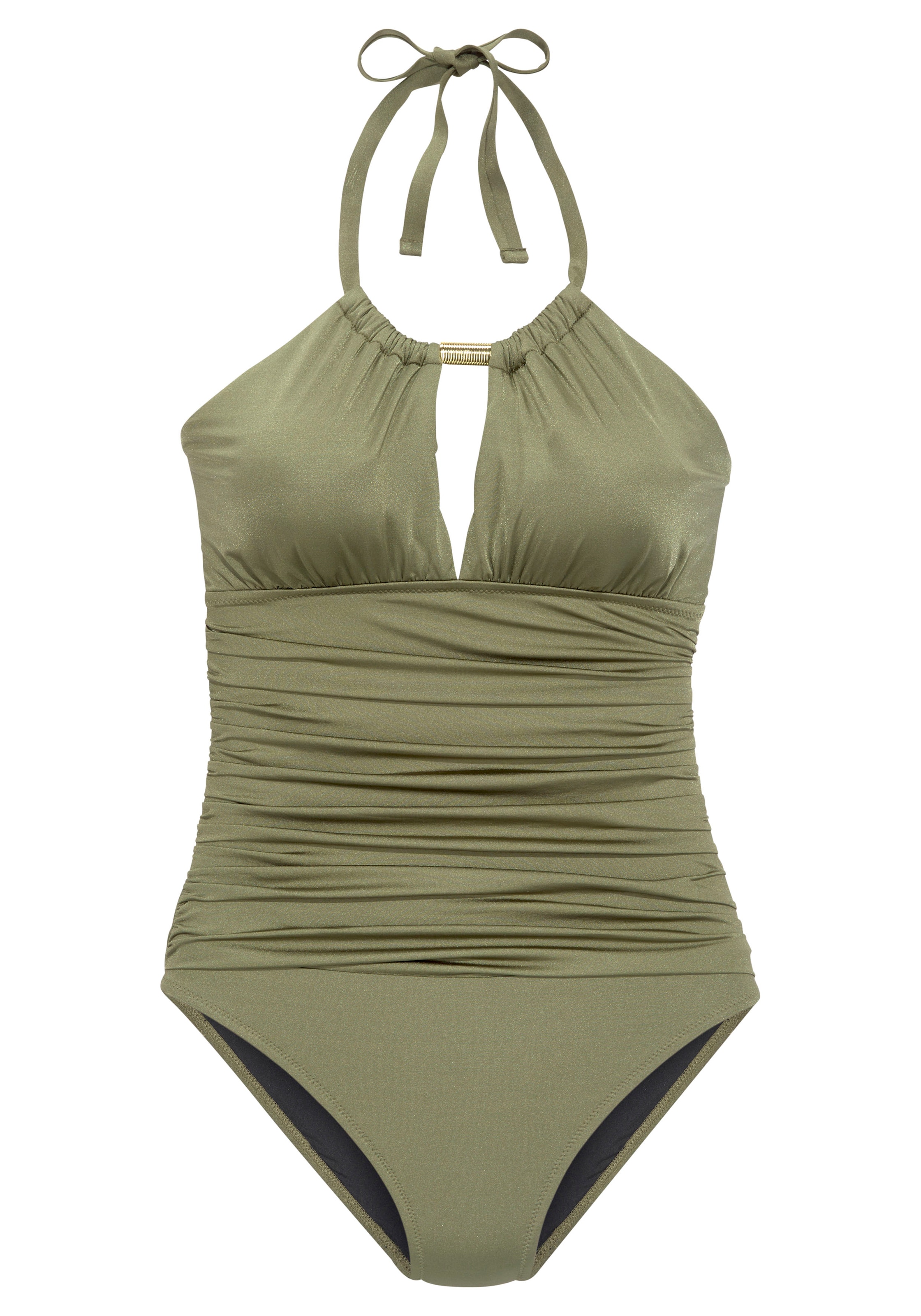 LASCANA Strój kąpielowy w kolorze oliwkowym, Podgląd produktu