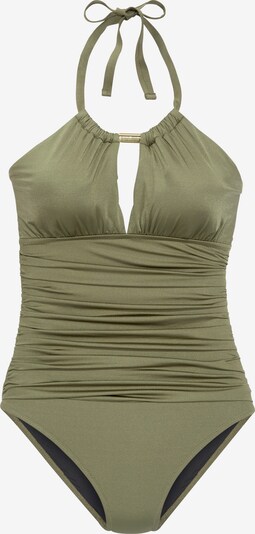 LASCANA Maillot de bain en olive, Vue avec produit