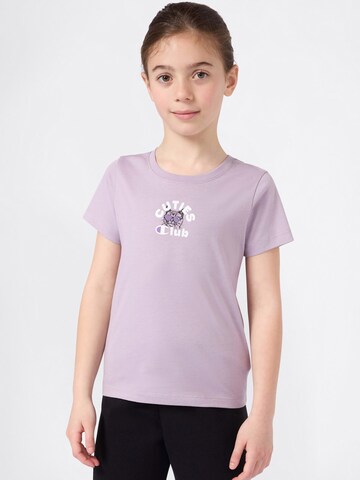 T-Shirt Champion Authentic Athletic Apparel en violet : devant