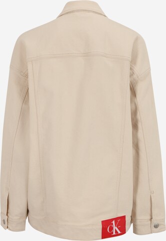 Calvin Klein Jeans Between-Season Jacket in Beige