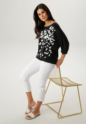 Aniston SELECTED Shirt in Black