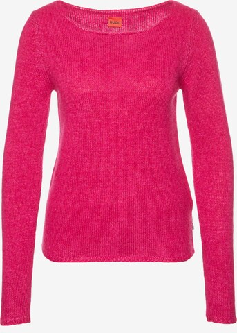 HUGO Sweater 'Shakilyn' in Pink: front