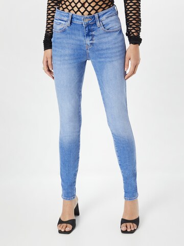 GUESS Skinny Jeans i blå: framsida