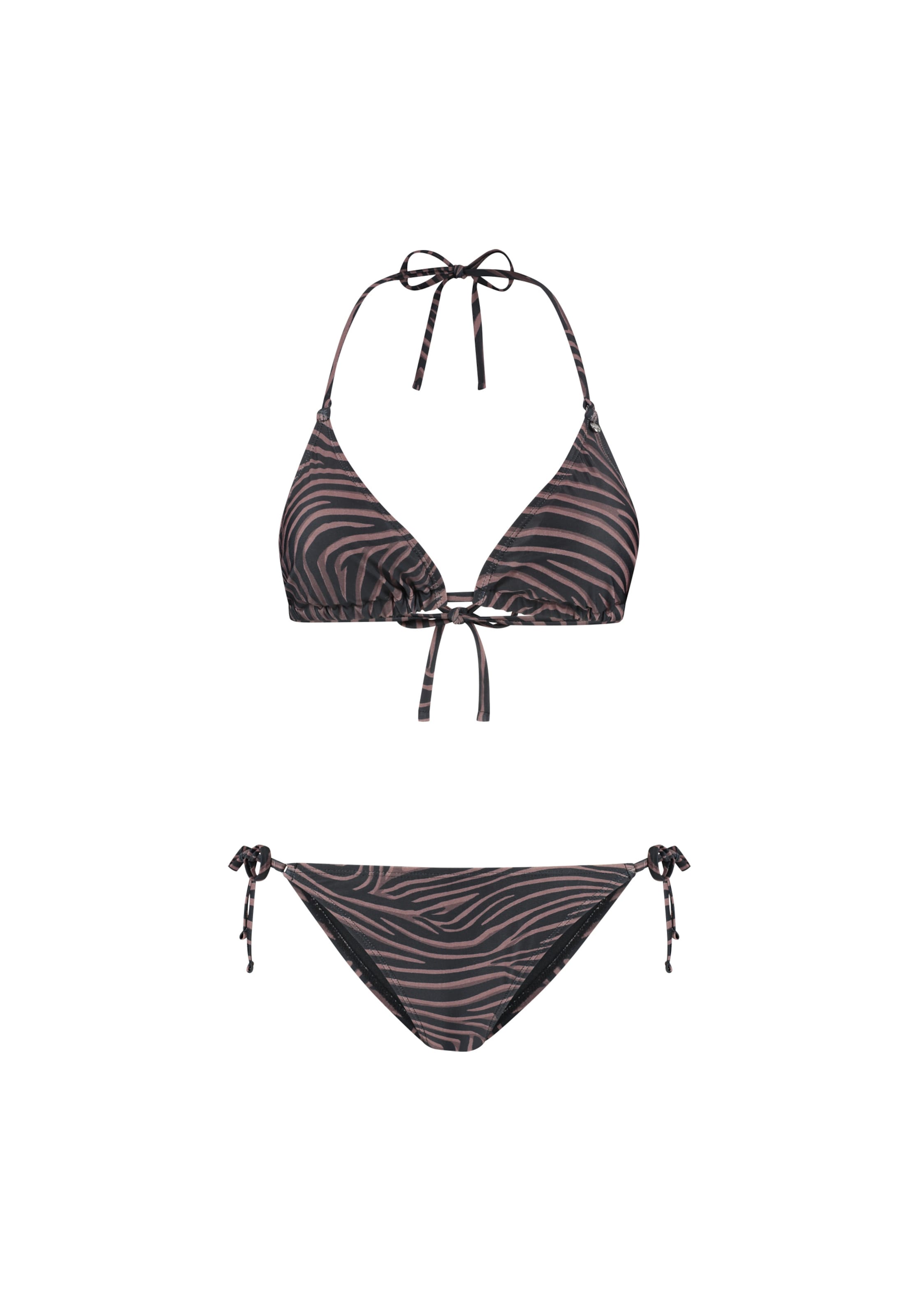 The Sunshine Brand Trojuholníky Bikiny 'Liz' - Čierna: predná strana