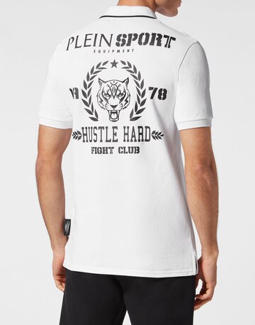 Plein Sport Shirt 'Carbon Tiger' in White