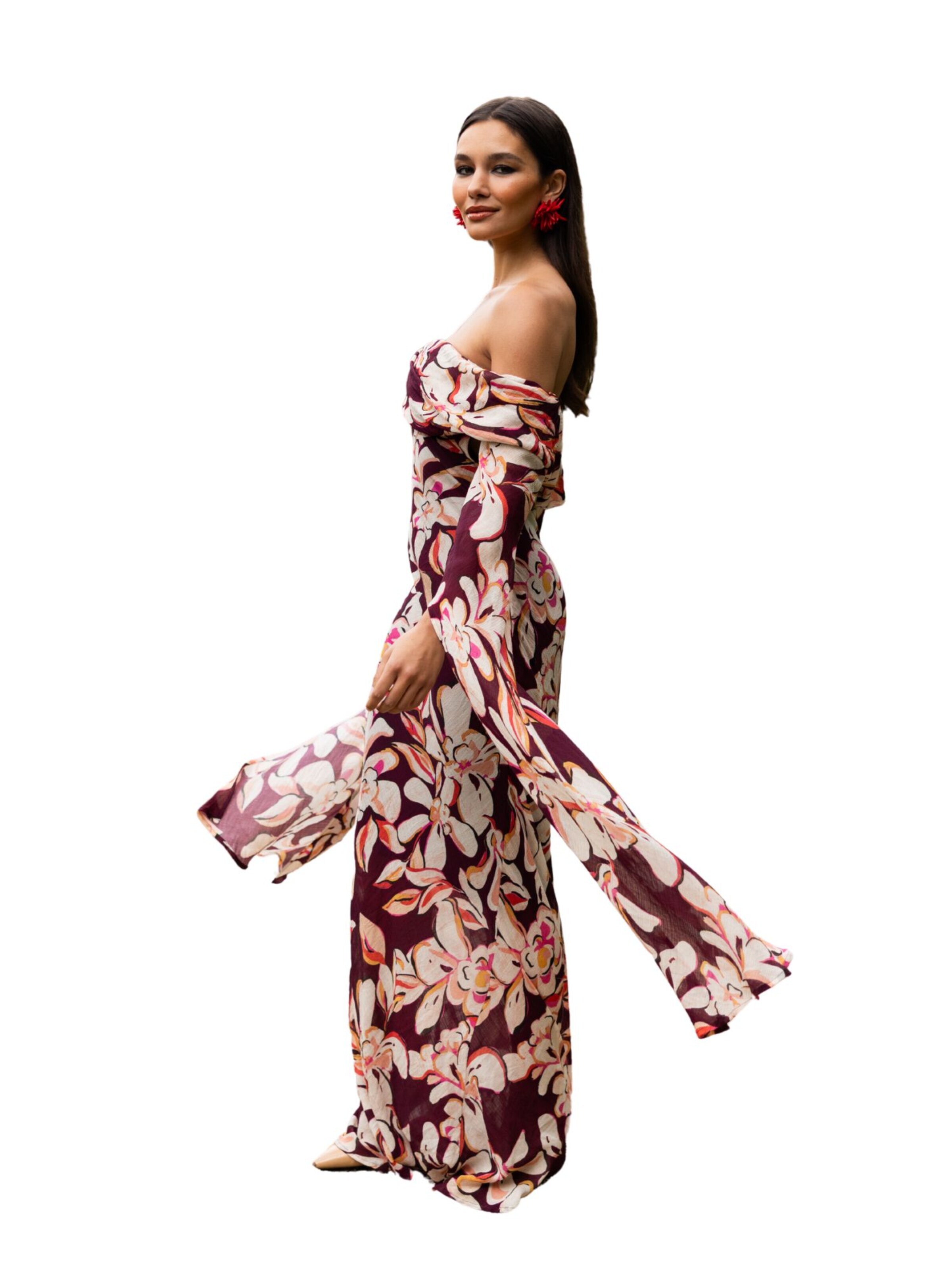 Abito da cocktail 'Habarana' di Nisia PartyWear in rosso