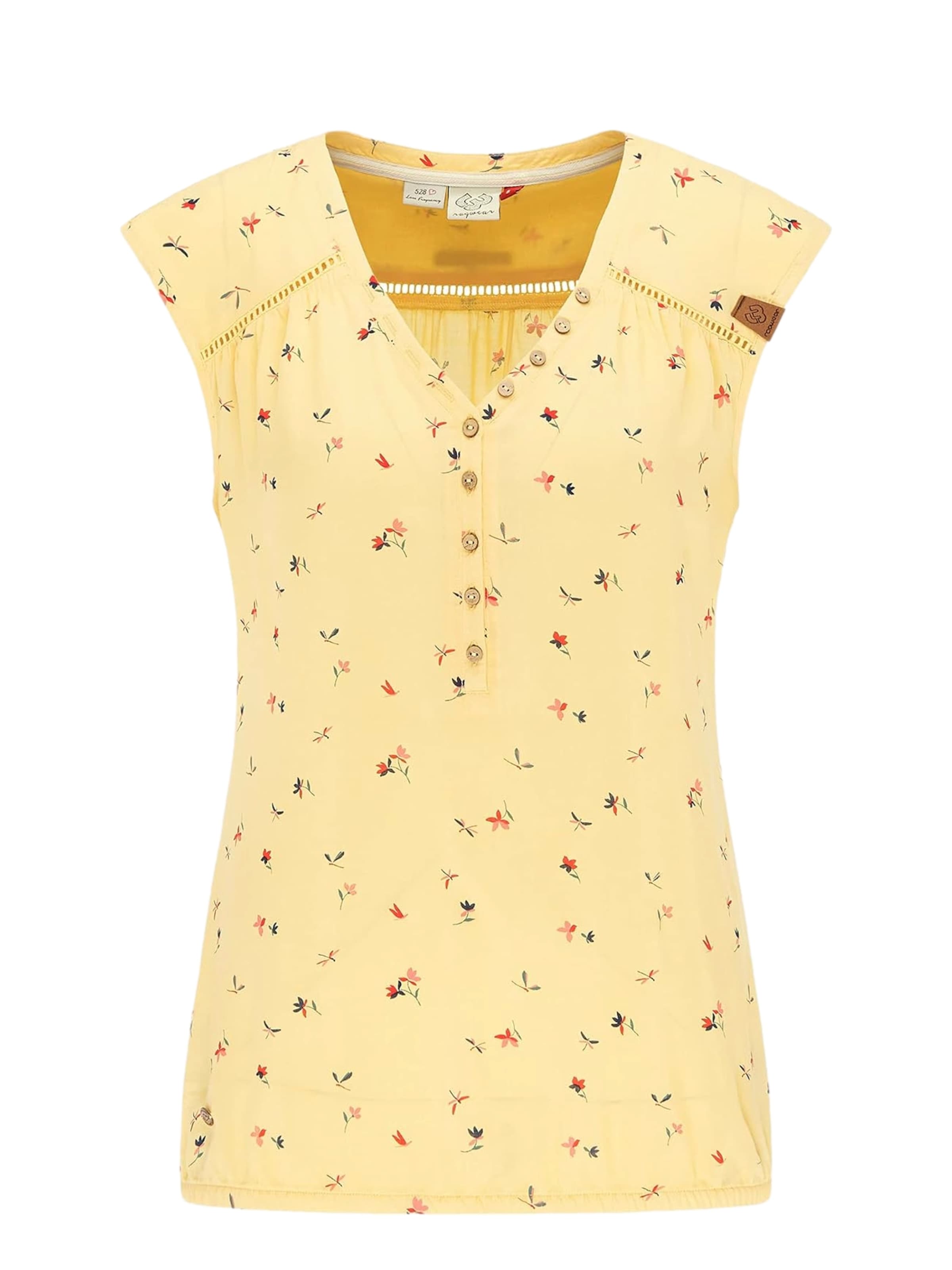 Tricou de la Ragwear pe bej: față