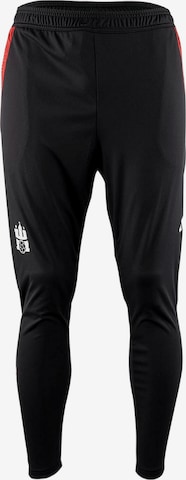 ADIDAS PERFORMANCE Regular Urheiluhousut 'Hamburger SV' värissä musta: etupuoli