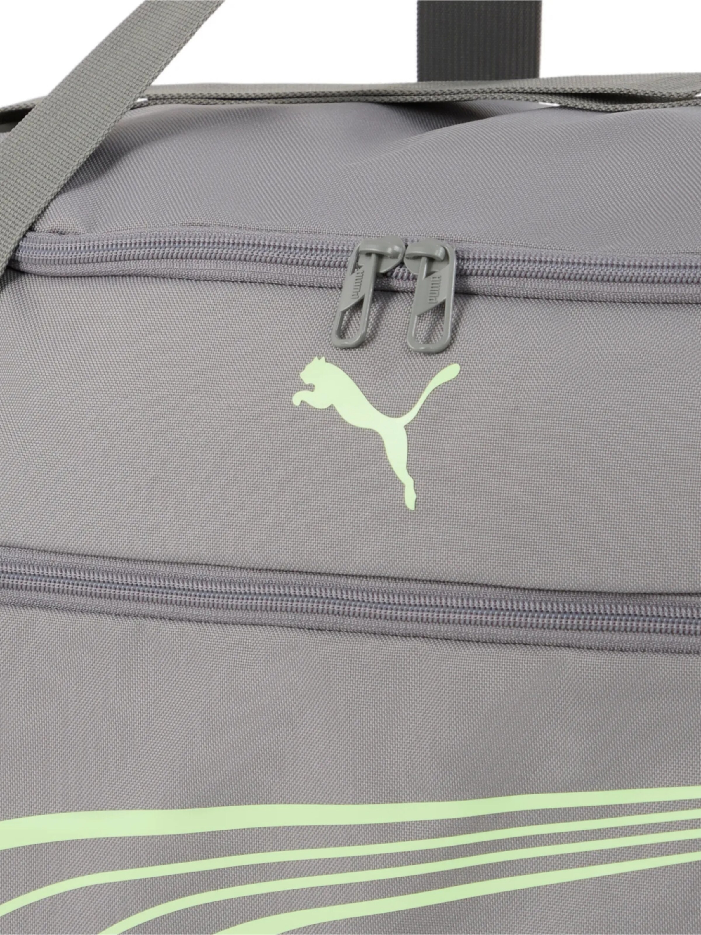 PUMA Sporttas 'FUNDAMENTAL Medium' in Grijs