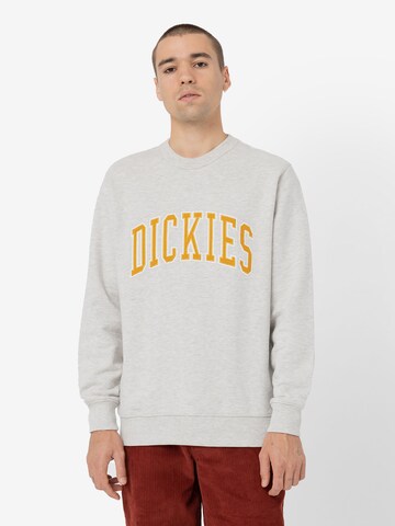 DICKIES - Sweatshirt 'AITKIN ' em cinzento: frente