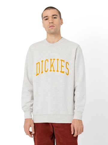 DICKIES - Sweatshirt 'Aitkin' em cinzento: frente