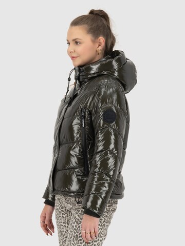 alife & kickin Winter Jacket 'DayanyAK A' in Green