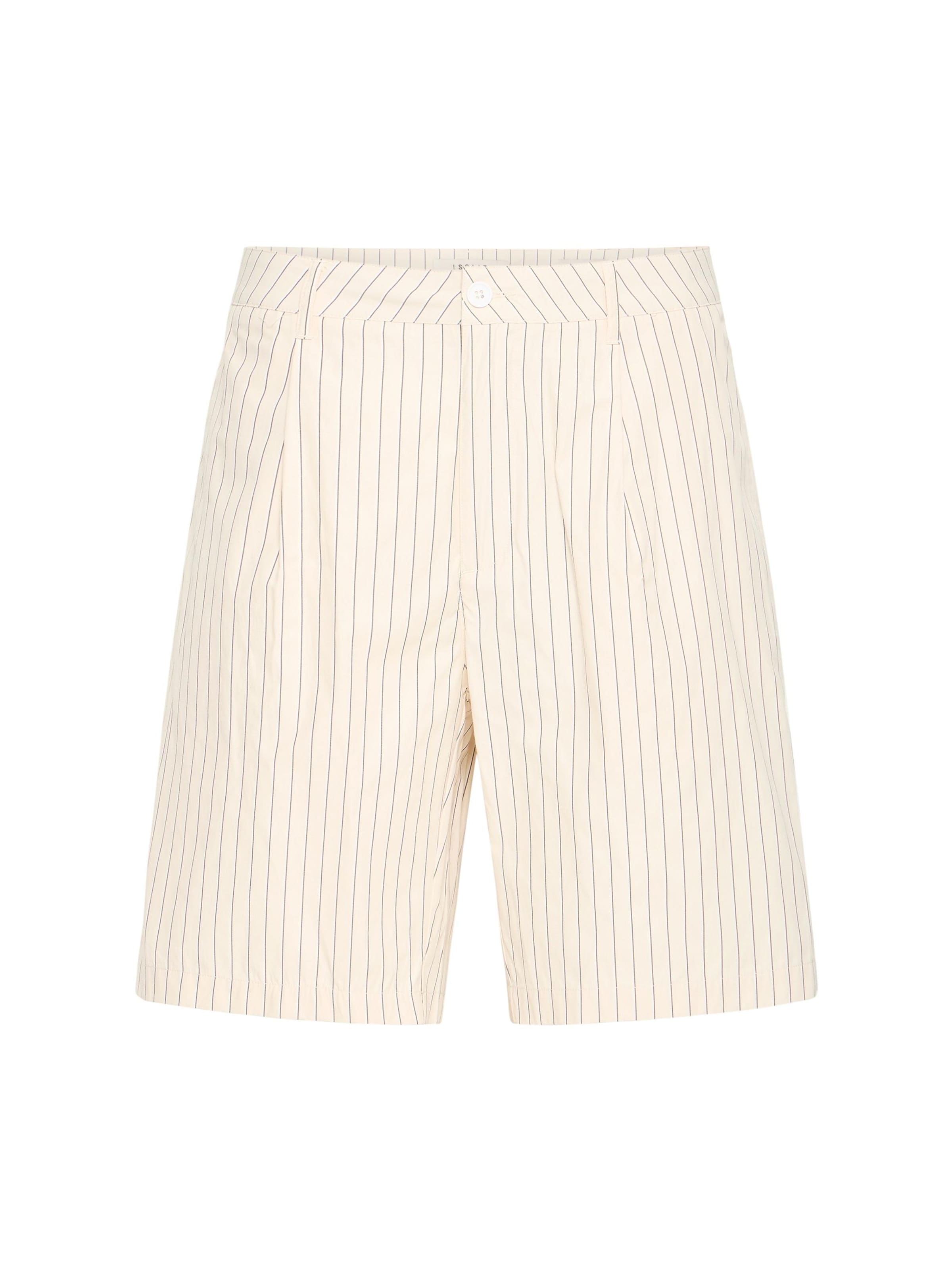 Loosefit Pantaloni chino ' SDAlann Striped Pleated ' di !Solid in beige: frontale
