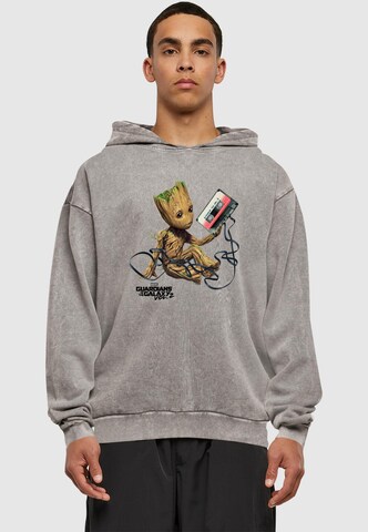 ABSOLUTE CULT Sweatshirt 'Guardians Of The Galaxy Vol2' in Grijs: voorkant