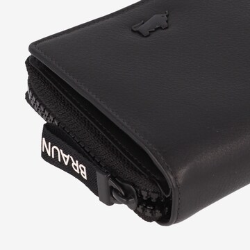 Braun Büffel Wallet 'Capri' in Black