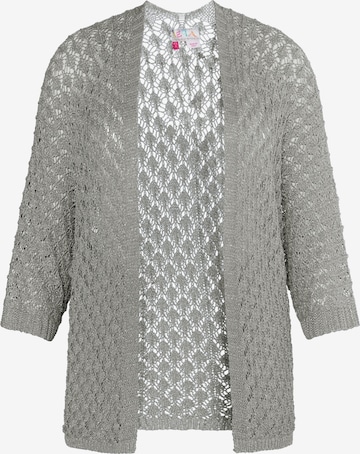 Cardigan IZIA en argent : devant