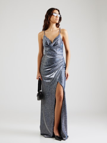 Robe de soirée LUXUAR en bleu