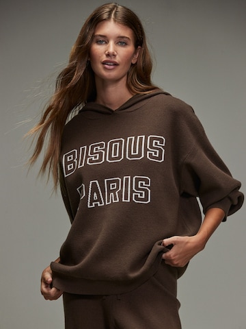 Felpa di Next in marrone: frontale