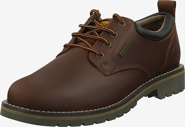 Dockers by Gerli Lace-Up Shoes in Brown: front