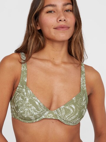 zaļš O'NEILL Balconette Bikini augšdaļa