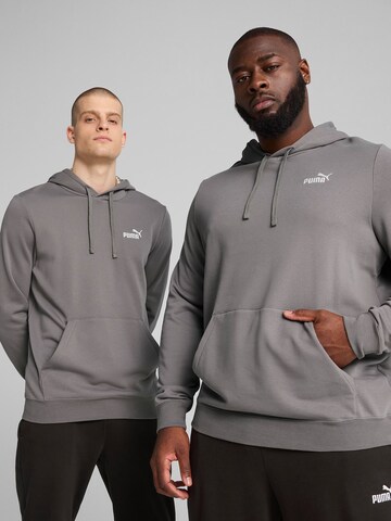 PUMA Спортивный свитшот 'Essentials No. 1' в Серый: спереди