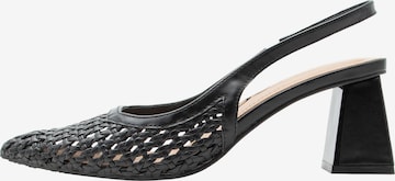 Bianco - Zapatos destalonado 'Maralyn' en negro: frente