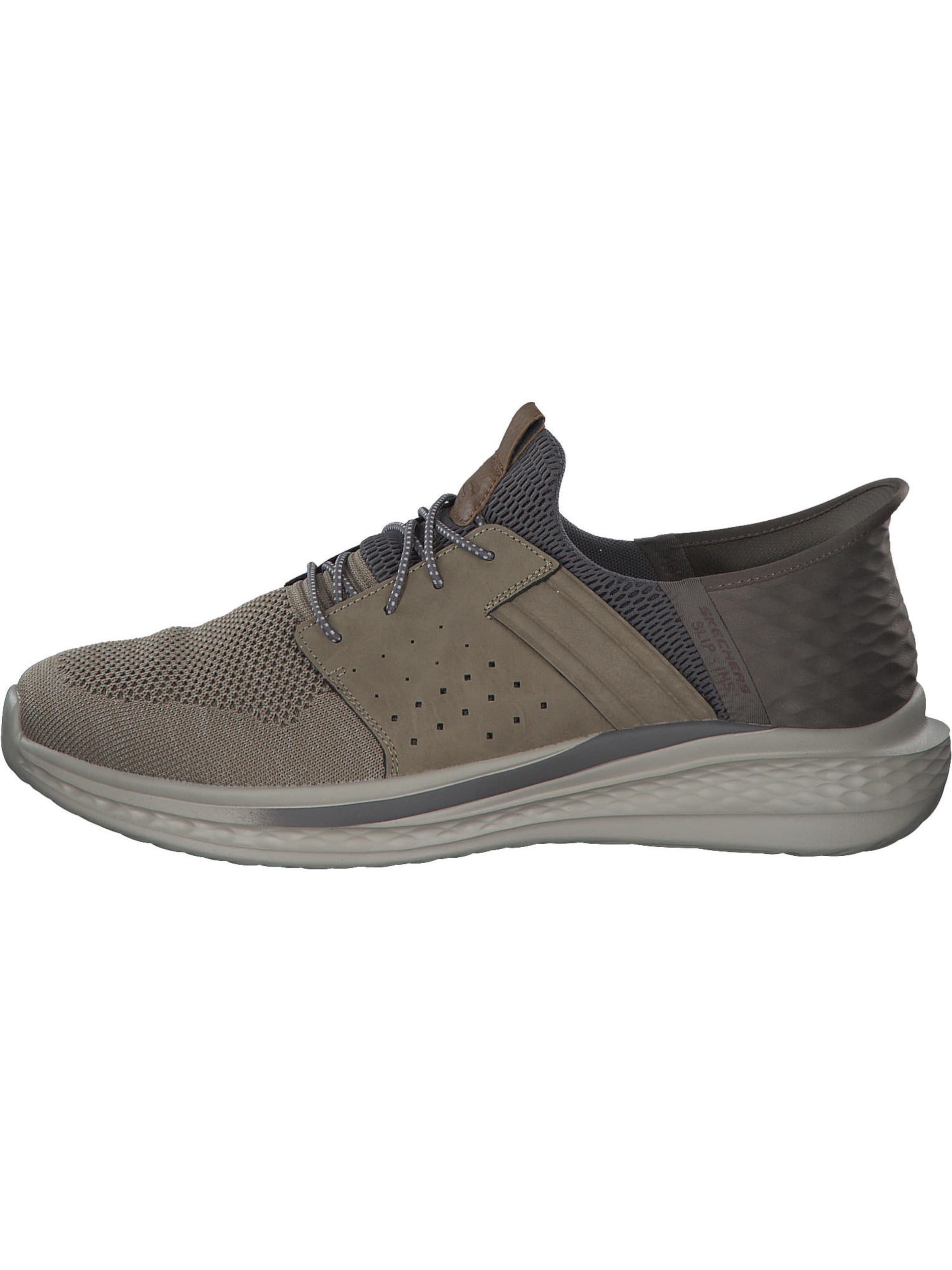SKECHERS Sneaker 'Ocon' in Braun