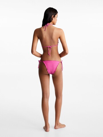 MANGO TEEN Triangel Bikini i pink