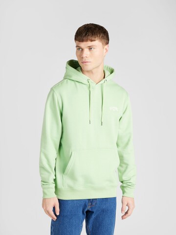 BILLABONG Sweatshirt in Green: front