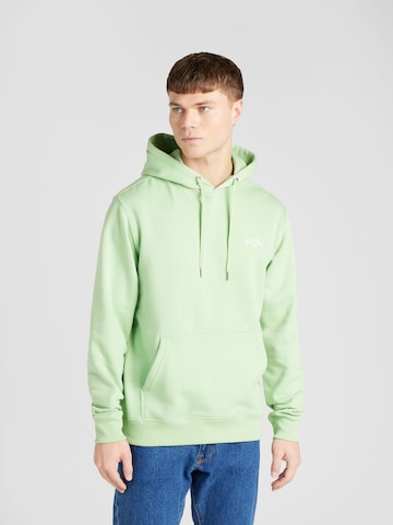 zaļš BILLABONG Sportisks džemperis: no priekšpuses