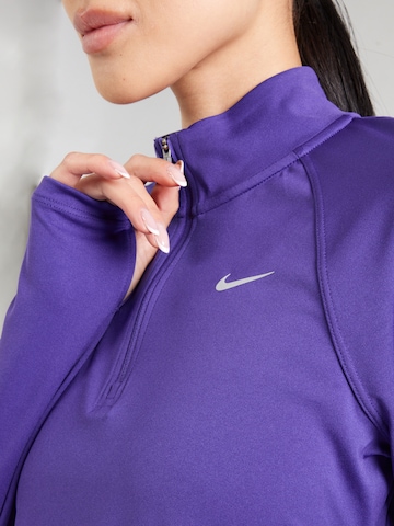 NIKE Функциональная футболка 'TEMPO' в Лиловый