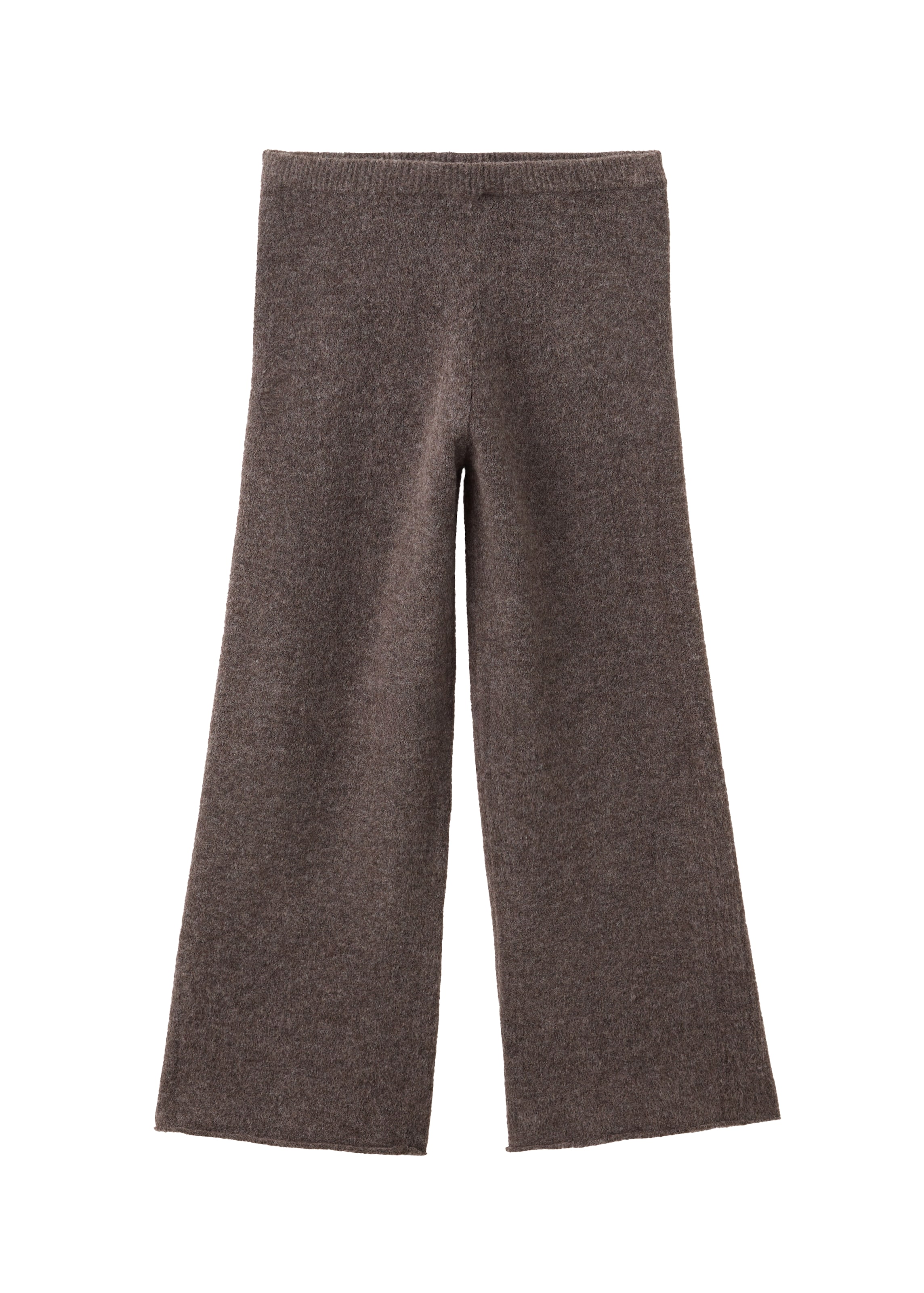 MANGO KIDS Wide Leg Hose 'NINAP' in Braun: Vorderseite