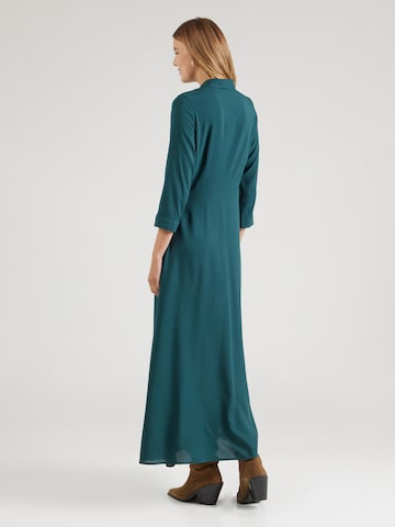 YAS Shirt Dress 'YASSAVANNA' in Green