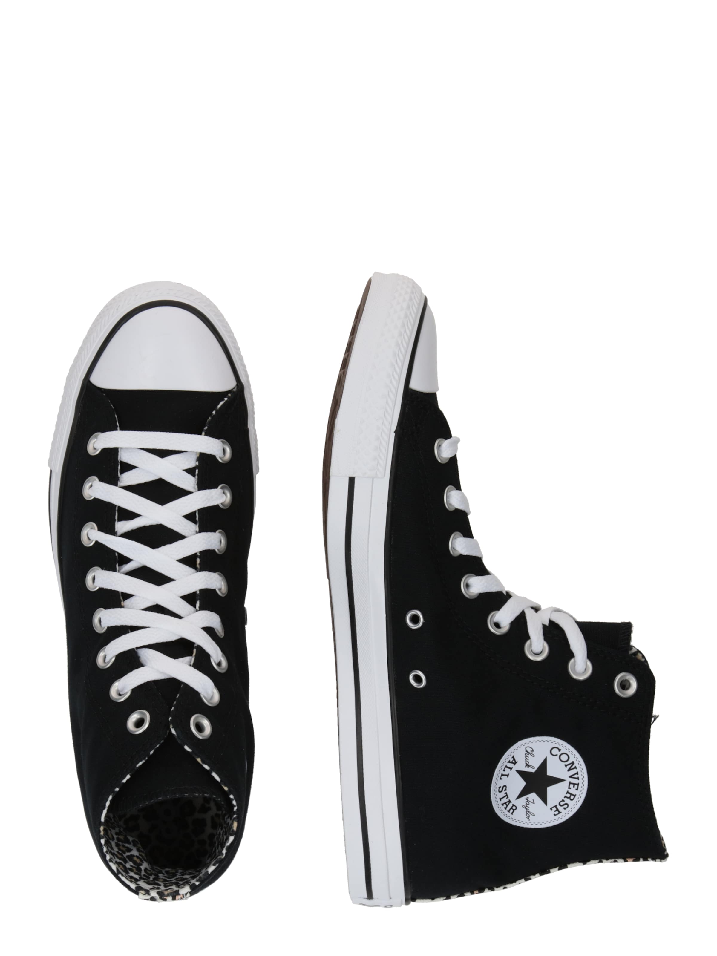 CONVERSE Sneakers hoog 'CTAS' in Zwart